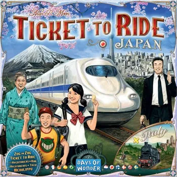 Desková hra Days of Wonder Ticket to Ride - Japan & Italy: Map Collection