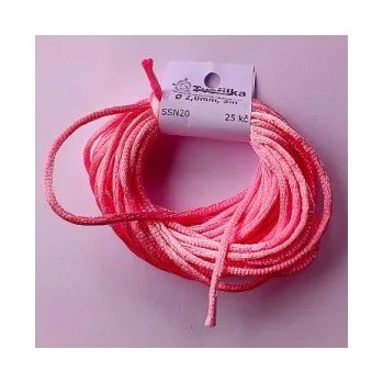 Korálek Saténová šňůra malinová 2,0mm (5m)