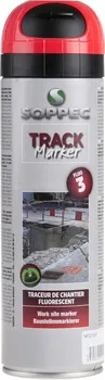 univerzální barva Levior TrackMarker Sprej fluorescenční 500 ml červený