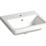 Sapho CITY keramické umyvadlo hranaté 50x40cm, bílá (KE050)