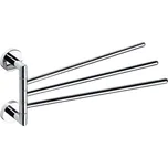 Sapho X-ROUND trojitý držák na ručníky otočný 450mm, chrom