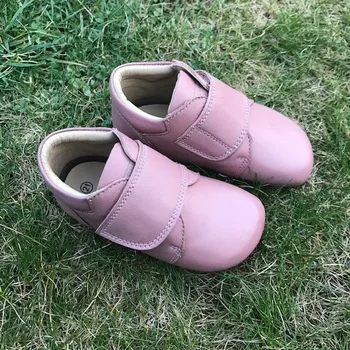 Capáčky Kožené capáčky s gumovou podrážkou - Tannu Old Rose, Bundgaard Velikost: 24