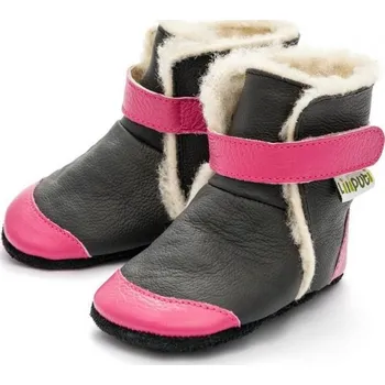 Capáčky Zimní botičky Liliputi - Eskimo black, Liliputi® Velikost: S