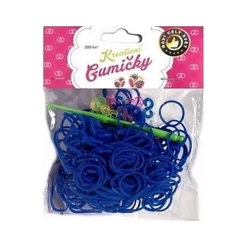 kreativní sada Gumičky na náramky Loom Bands tmavě modré