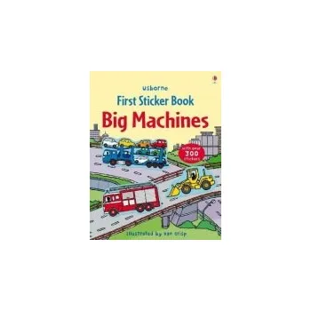 První čtění First Sticker Book Big Machines - Taplin, Sam
