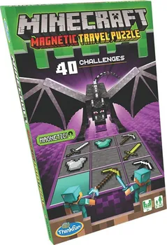 Desková hra Thinkfun Minecraft Magnetic Travel Puzzle