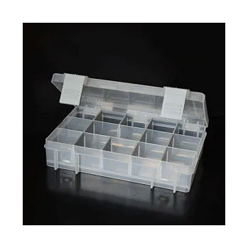 Korálek Box na korálky / komponenty šedý