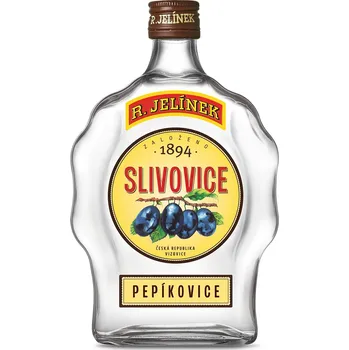 Pálenka R. JELÍNEK Slivovice 45% 0,7l s dárkovou etiketou