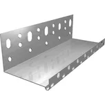 PRODOMOS line Soklová lišta AL s okapničkou zakládací lišta 0,8 mm - 12cm x 2m | cena za m