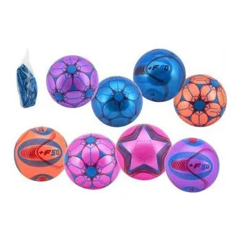 Hračka Míč barevný nenafouknutý guma 23cm mix barev v síťce