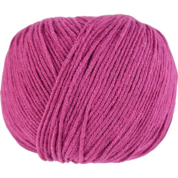 Příze Jeans sytě ružovofialová 8048