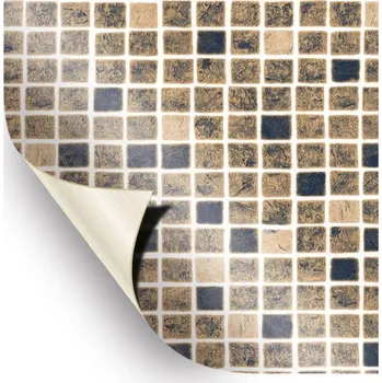 Vágner Pool AVfol Decor - Mozaika Písková; 1,65m šíře, 1,5mm, 25m role
