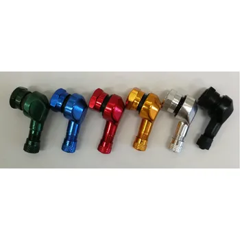 Autodoplněk Ferdus Ventil bezdušový ALU 90°boční moto - průměr 8,3mm, včetně čepičky Barva: červená