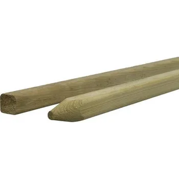 Plotový sloupek ASKO Kůl dřevěný se špicí 60 x 2500 mm