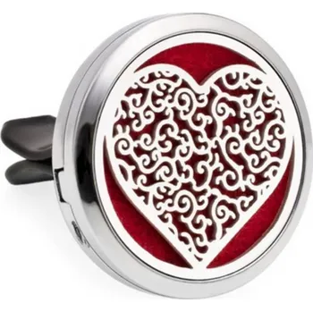 Vůně do auta Aroma difuzér do auta Srdce (Vaše jedinečná, originální přírodní vůně do auta, Váš osobní parfém do auta.)