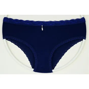 Kalhotky Greenice Dámské bambusové kalhotky s kraječkou vz. 89 Velikost: M - L, Barva: tmavě modrá