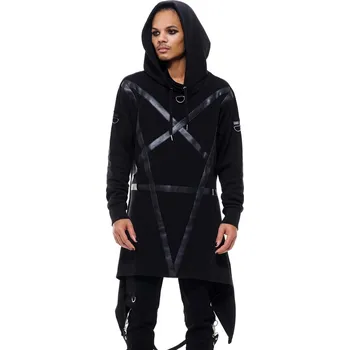 Pánská mikina mikina s kapucí pánské - Morpheus Longline - KILLSTAR - KSRA002884 - S