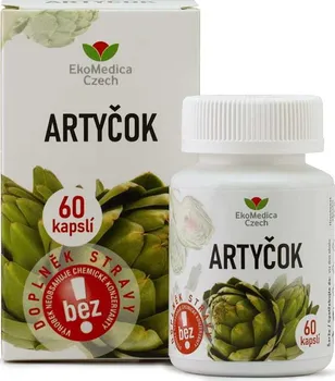 Přírodní produkt EkoMedica Czech Artyčok 60 cps.
