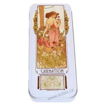 Penál Carnation WR053 A. Mucha: The Flowers plechovka