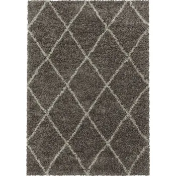 Koberec Kusový koberec Alvor shaggy 3401 taupe - 140 x 200 cm