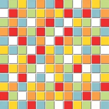 Obklad Mozaika Fineza Happy mix 30x30 cm lesk HAPPYMOZ2