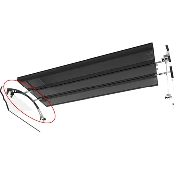 Osvětlení do akvária Giesemann dvojice univerzálních držáků pro osvětlení do akvária Giesemann irridium metallic