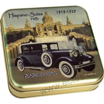 Dóza na potraviny HISPANO-SUIZA H6B série VETERÁNI plechová dóza 7414/40