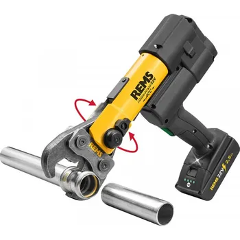 Závitořezný nástroj REMS Akku-Press 22V ACC Basic-Pack Akumulátorový radiální lis, 576010 R220