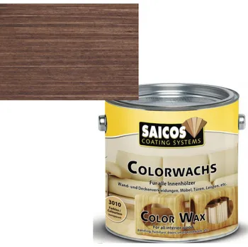 Olej na dřevo Saicos barevný vosk Klasik 2,5L 3085 PALISANDER + dárek k objednávce nad 1000Kč