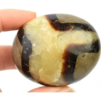 Přírodní kámen Septarie leštěný kámen 136g