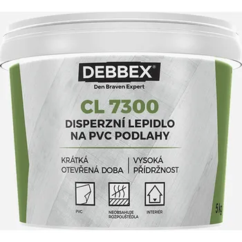 Stavební chemie Den Braven DEBBEX CL7300 (Disperzní lepidlo na PVC podlahy) Balení: 14Kg + dárek k objednávce nad 1000Kč