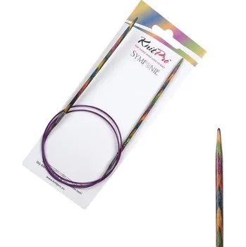 Jehlice KnitPro Symfonie kruhové fixní jehlice 3,25mm 80cm (KnitPro Symfonie kruhové jehlice 3,25mm 80cm)
