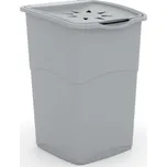 Prádelní koš na špinavé prádlo KORAL 47 l šedá