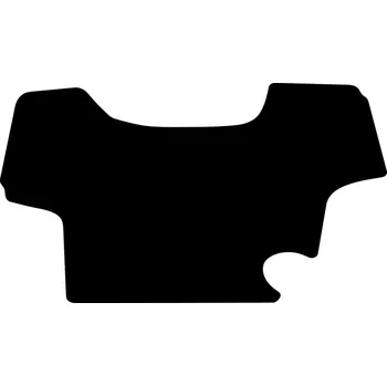 Koberec GRANIT koberec do traktoru Case IH Farmall A (od 2014), rohožka do traktoru velur černá, rohož do traktoru