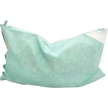 Povlečení Eva Kiedroňová Povlak - Dětský polštář - 60x40 - Safari tyrkys