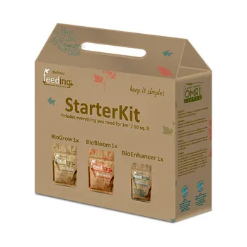 Hnojivo GHS Powder Feeding Green House Powder Feeding StarterKit BIO