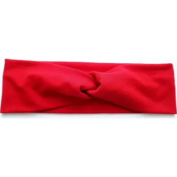 Čepice Dětská Turbanová Čelenka Červená/44