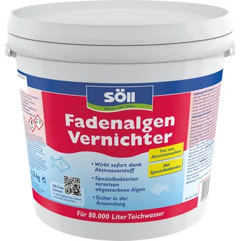 Jezírková chemie Söll likvidátor vláknitých řas se speciálními bakteriemi 2,5 kg