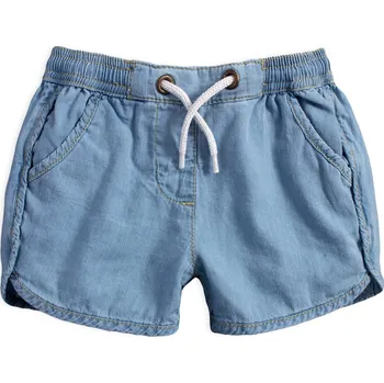 Dívčí kraťasy Dívčí šortky LEMON BERET DENIM modré Velikost: 176