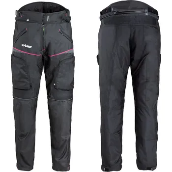 Moto kalhoty W-TEC Dámské moto kalhoty Propant Lady černo-růžová - S