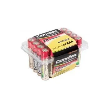 Článková baterie Alkalická mikrotužková baterie LR03 24ks box - Camelion plus 1,5V