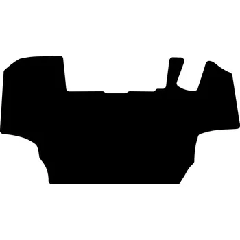 GRANIT koberec do traktoru Fendt 300 Vario S4 (od 10/2015), rohožka do traktoru velur černá, rohož do traktoru