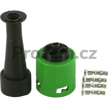 Elektrická zásuvka Zásuvka (samice) 5 - pólový bajonetový konektor, pravý