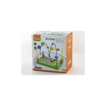 Dřevěná hračka Lamps Dřevěný labyrint - farmář