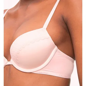 Podprsenka Výprodej Podprsenka push up QF1416 smetanová 70C - Calvin Klein
