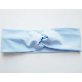 Pokrývka hlavy Dětská Turbanová Čelenka Sl.Modrá/46