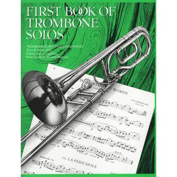 First Book of Trombone Solos / pozoun (trombon) a klavír