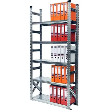 Dílenský regál Wexta Archivní regál na šanony, 1972x1200x320 mm, 5 polic, základní