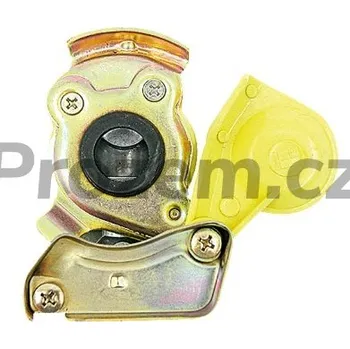 Hadicová spojka Rychlospojka pro 2-hadic. vzduchové brzdy, Přívěs, M16x1,5mm, žlutá, 9522000220, 76.911-00A, 076.911-00A