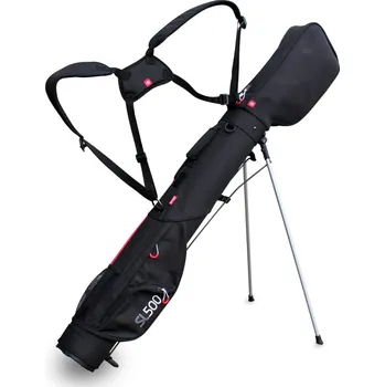 Golfový bag Masters SL500 Pencil Bag 5in černý/červený